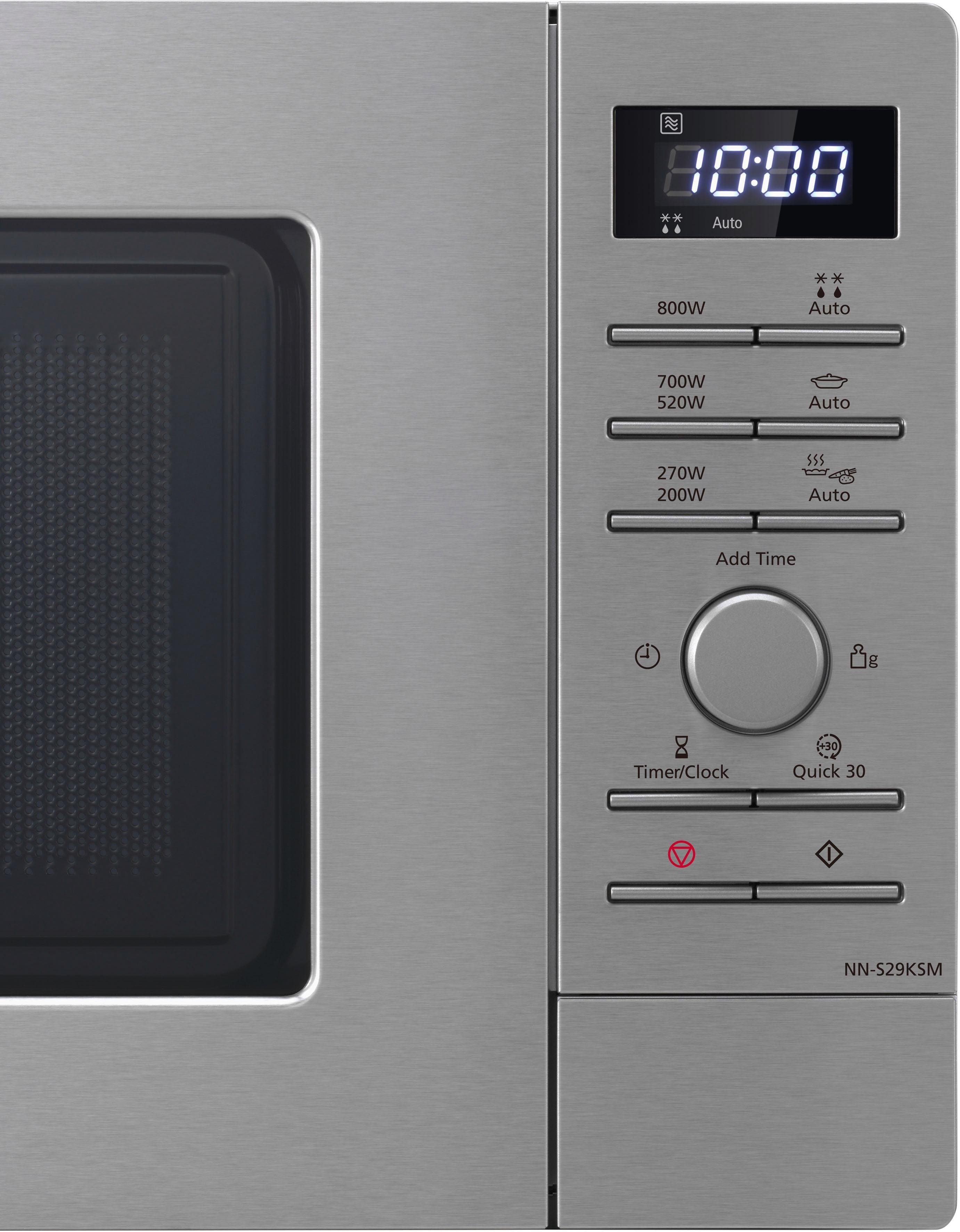 Panasonic Mikrowelle NN-S29KSMEPG, Mikrowelle, 20 l