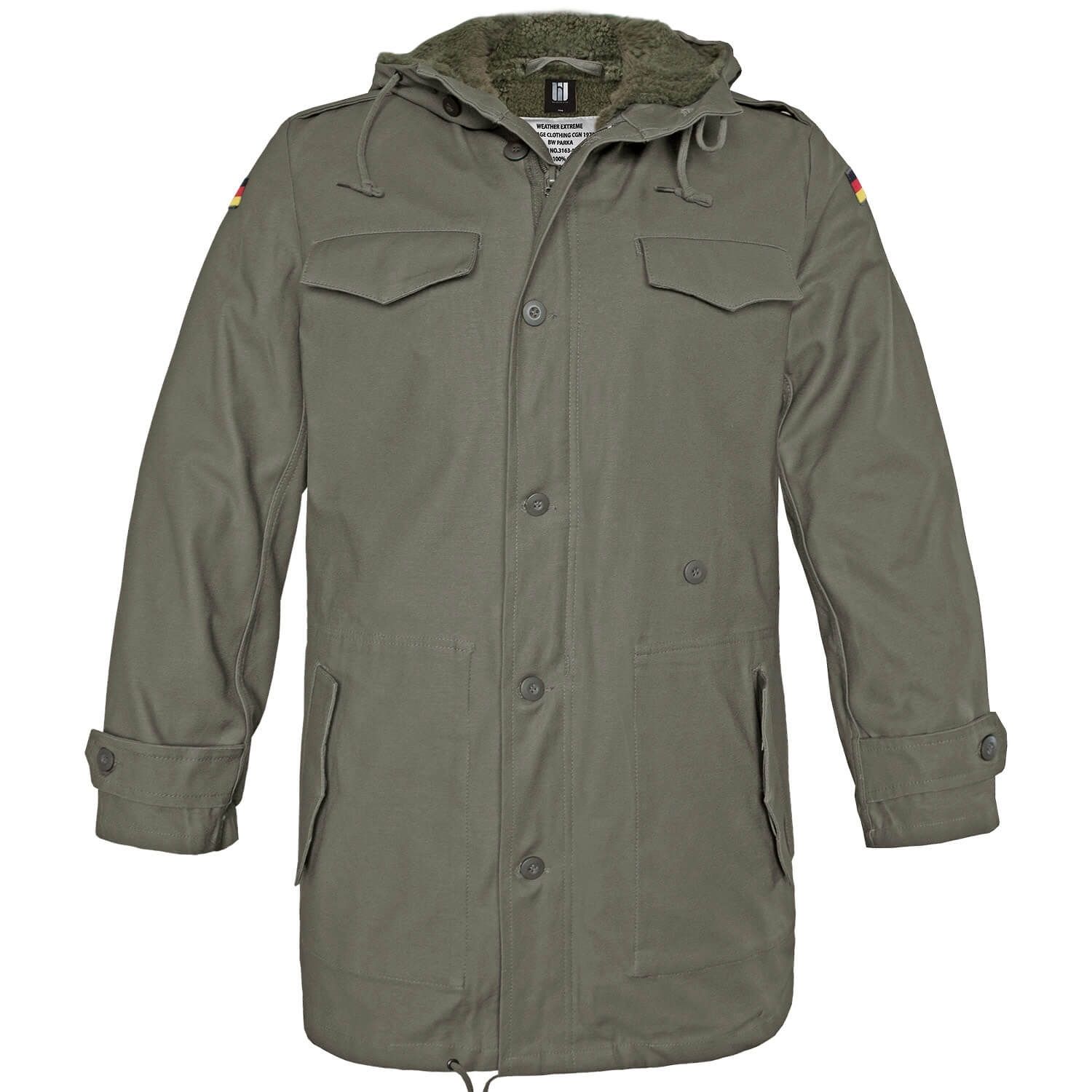 BW Parka mit Futter
