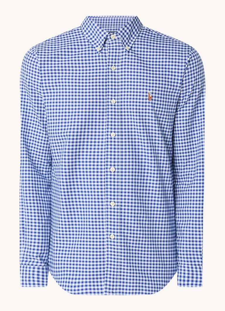 Ralph Lauren kokvilnas krekls ar pogām un piegriezumu