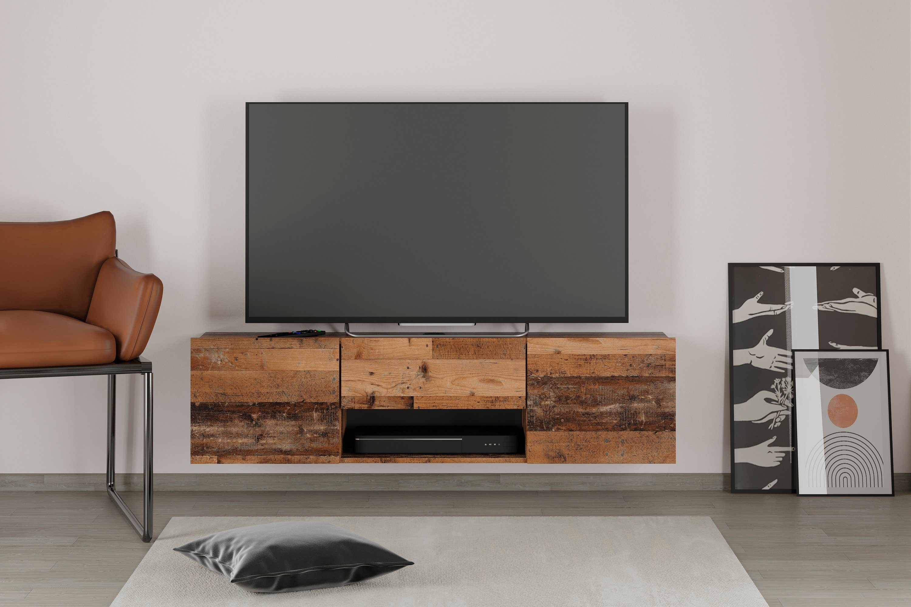 FMD TV-Board Brighton, Breite 140 cm