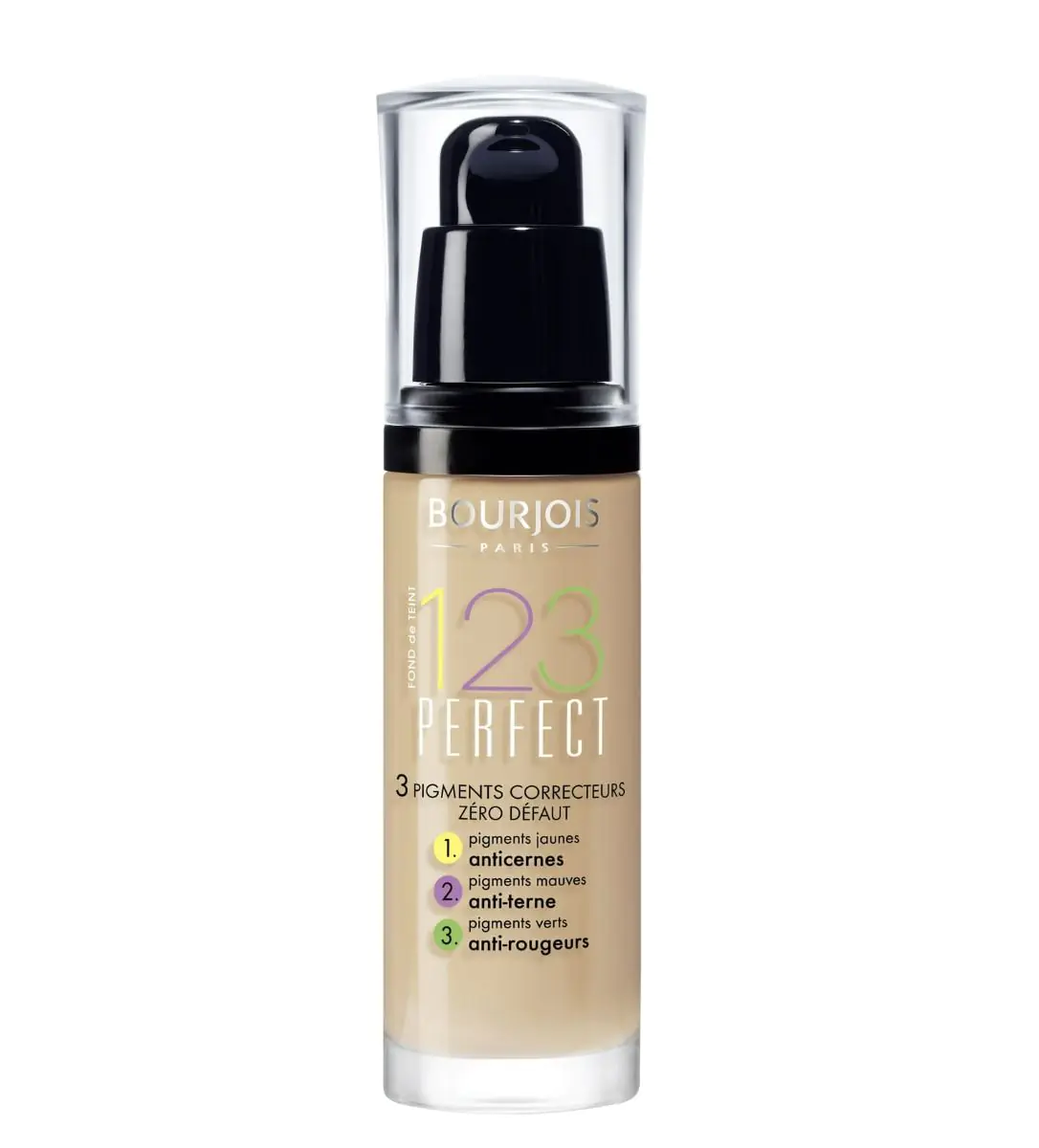 Bourjois 123 Perfect 53 svijetlo bež podloga za lice