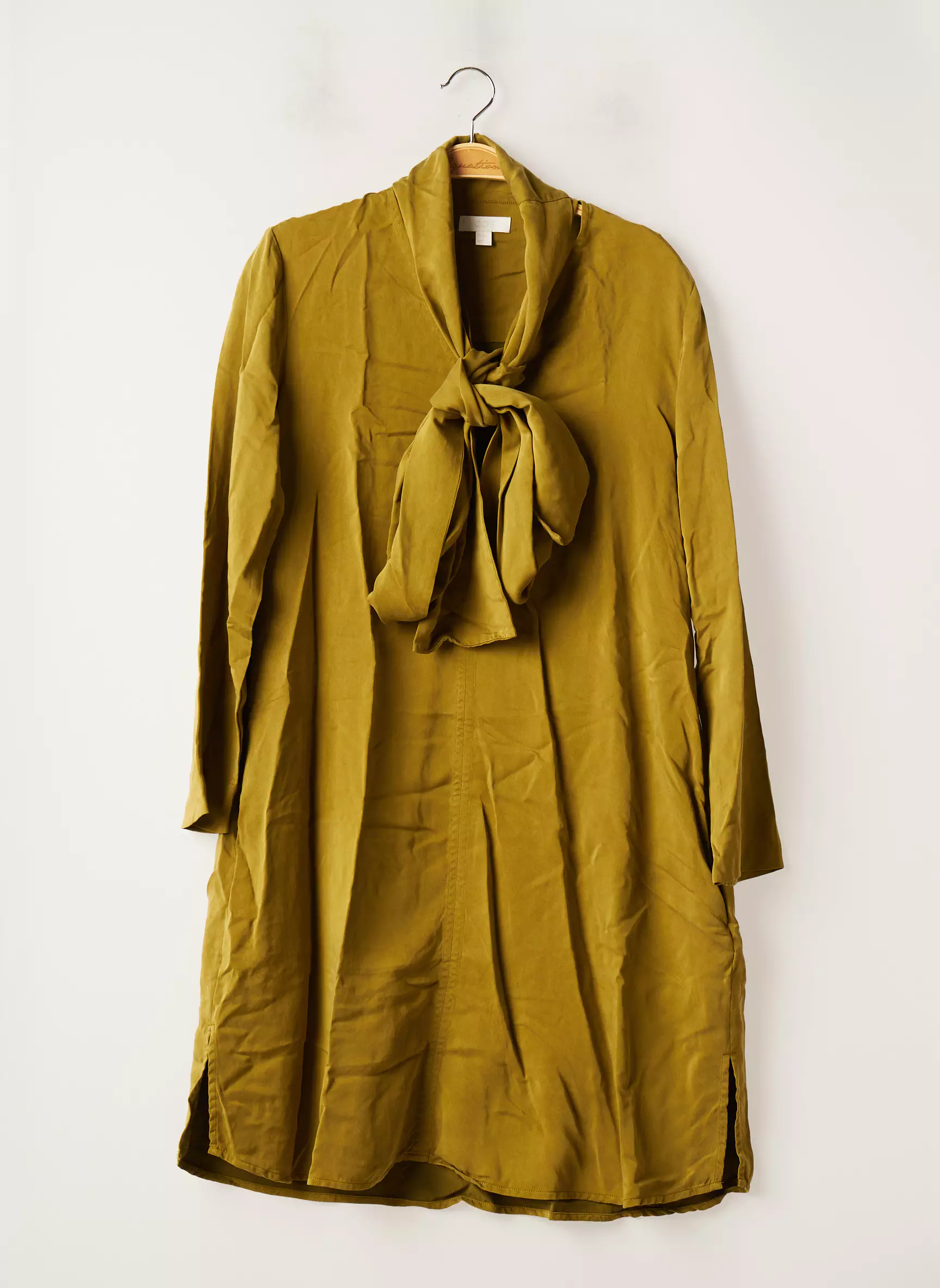 Cos Robes Mi Longues Femme couleur vert