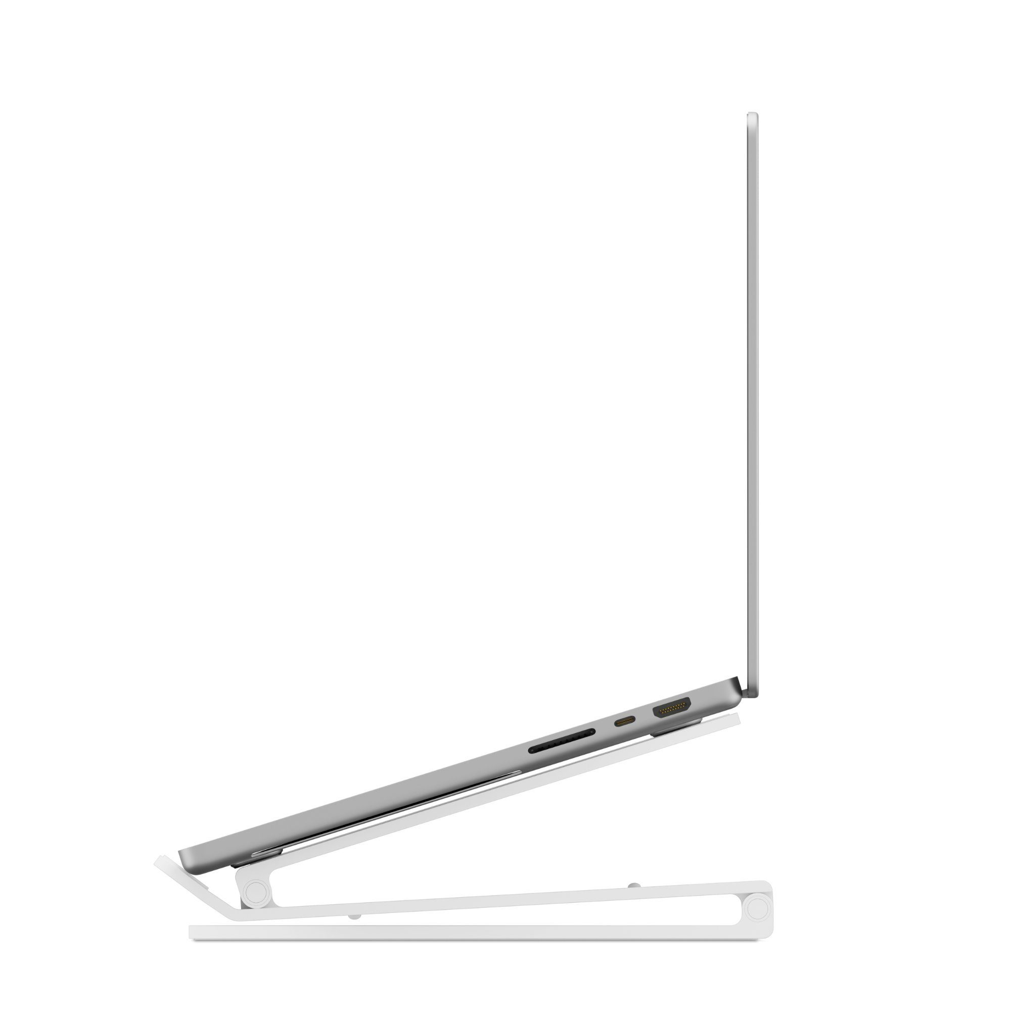 Twelve South Curve Flex - justierbarer Aluminum Stand für MacBook, Notebooks Laptop-Ständer, (Universal bis 22 Zoll)