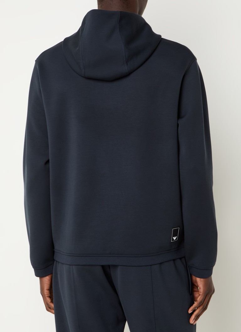 Emporio Armani  Hoodie met stretch