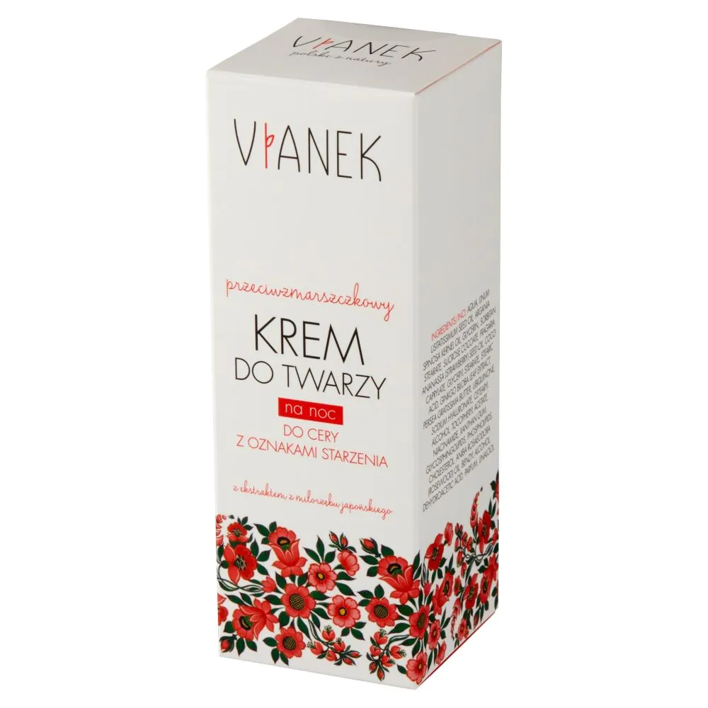 Vianek anti-rimpel nachtcrème voor het gezicht