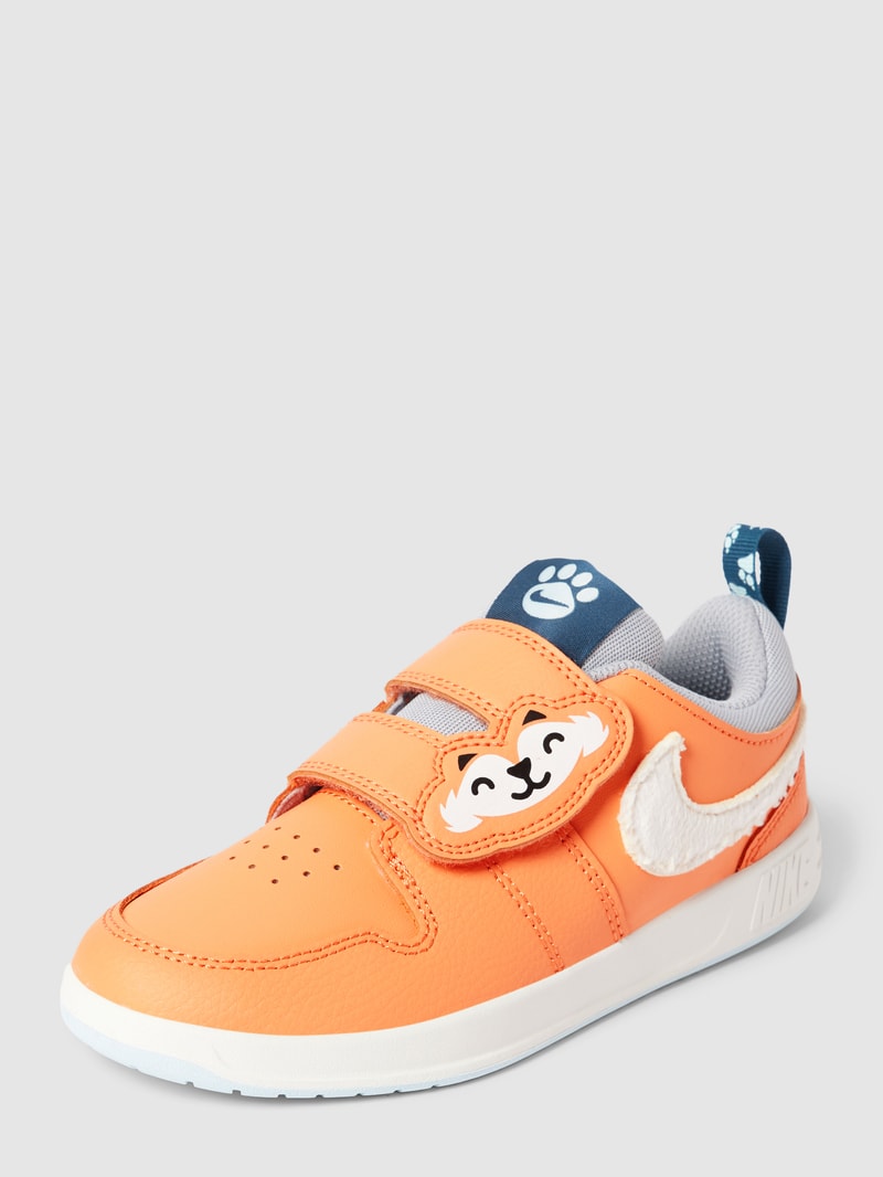 Sneaker mit Motiv-Print Modell 'Pico' in orange