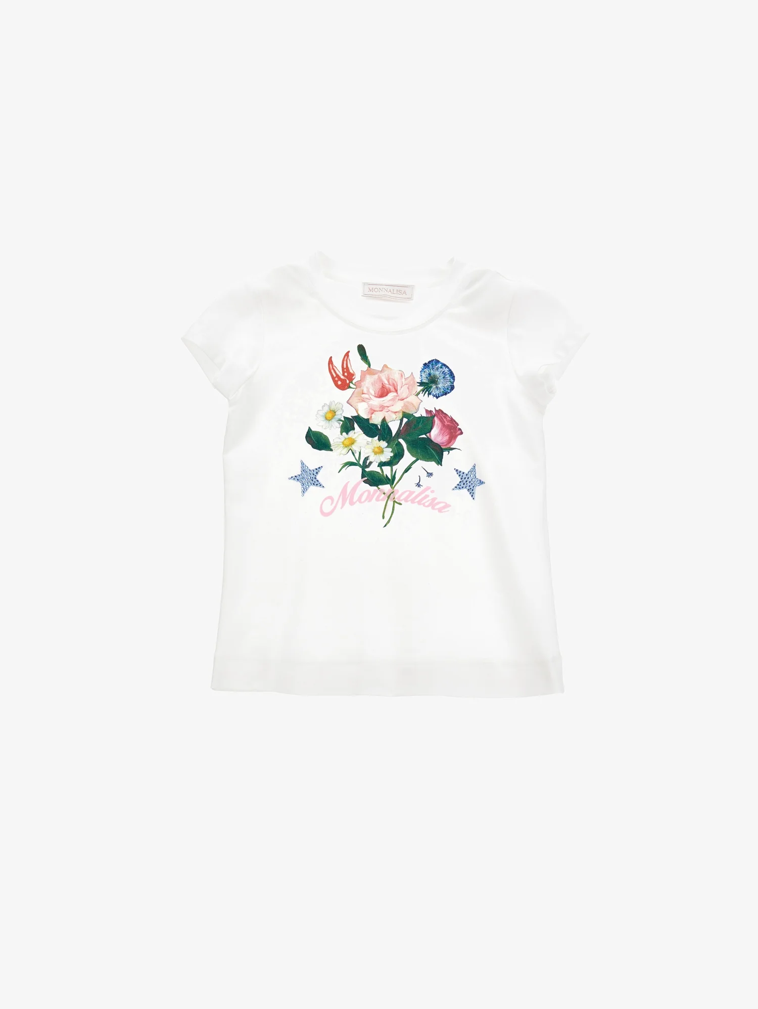 Monnalisa BOUQUET - Camiseta estampada
