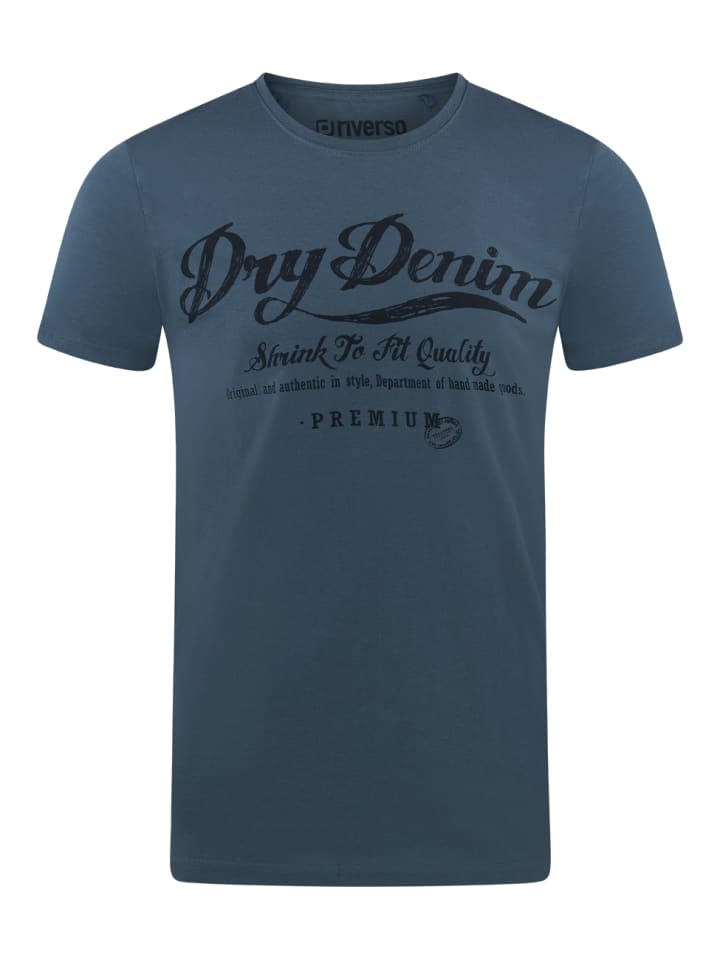 riverso  T-Shirt RIVLeon in Blau günstig kaufen