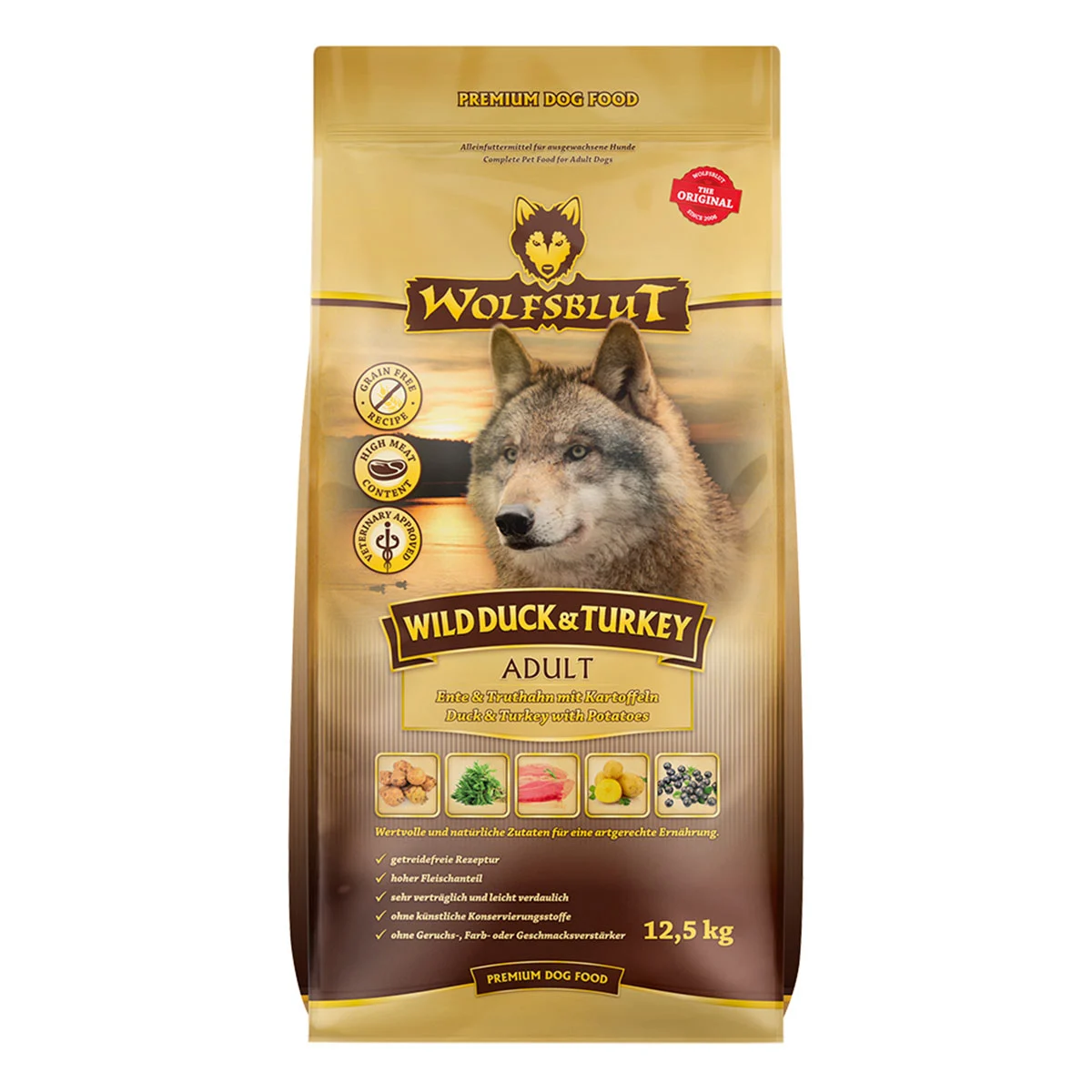 Wolfsblut Wild Duck & Turkey Adult günstig kaufen bei ZooRoyal