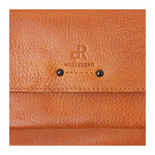 dR Amsterdam Clutch Camel