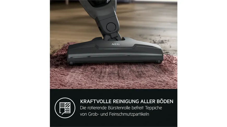 AEG Akku Stielstaubsauger AS52CB18DG