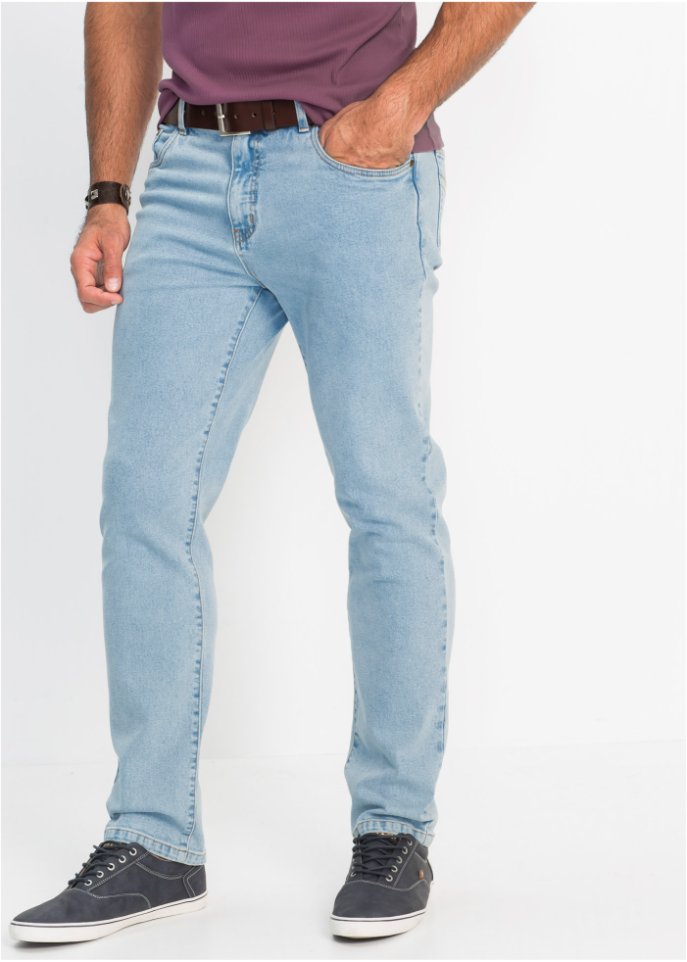 Classic Fit Stretch-Jeans, Straight