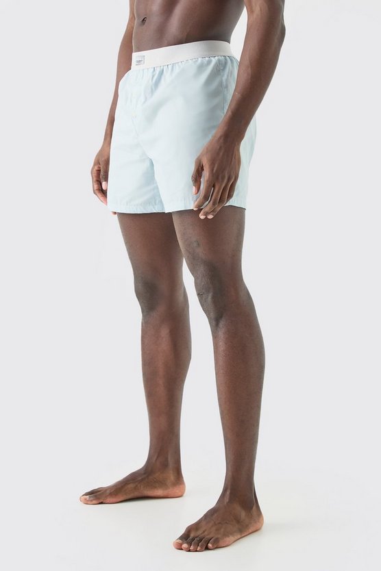 Boxershorts mit Man-Etikett