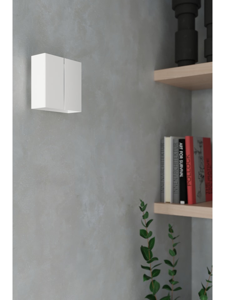 Nice Lamps Wandleuchte SPLIT in Weiß H 9 cm günstig kaufen onesize