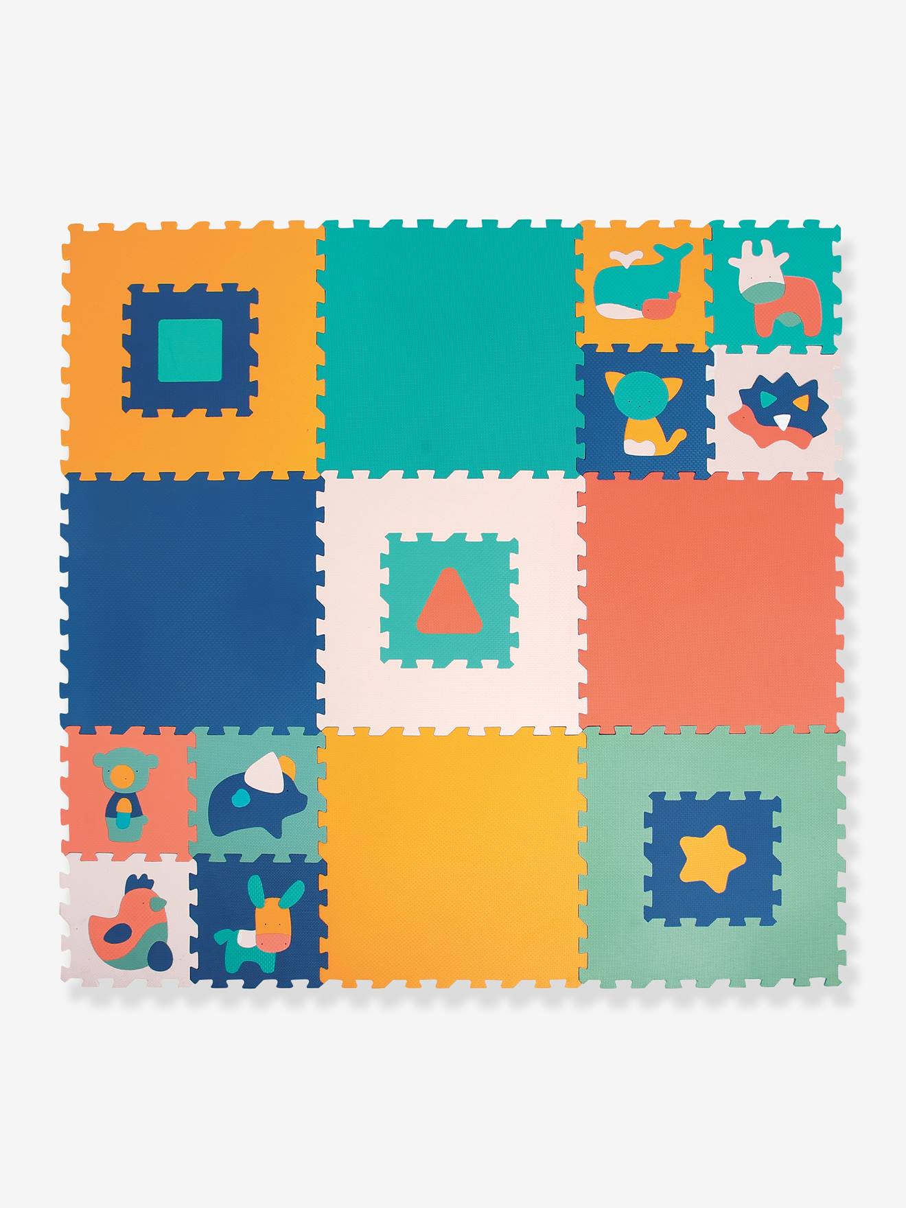 Jumbo tapis mousse LUDI multicolore