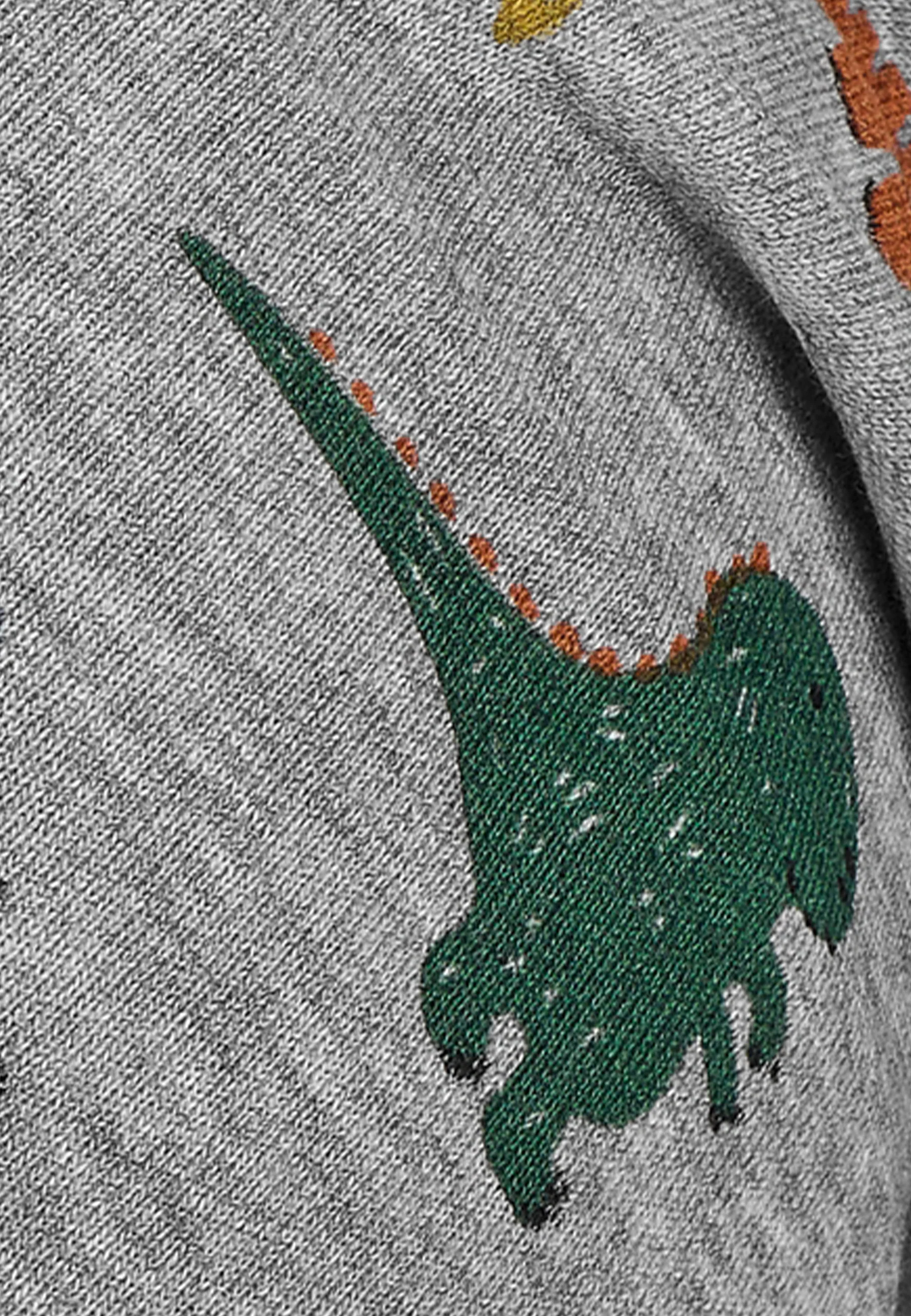 Beanie bedruckt mit bunten Dinos