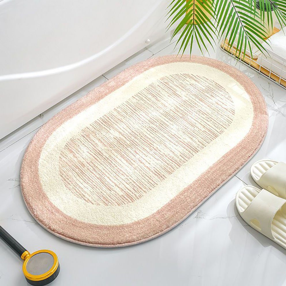 Antirutsch Teppichunterlage Haustürmatte für Schlafzimmer und Toilette, Tapferer Ping