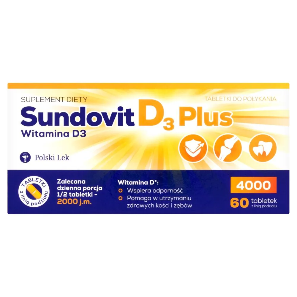 Sundovit D3 Plus 4000 IU, Δισκία
