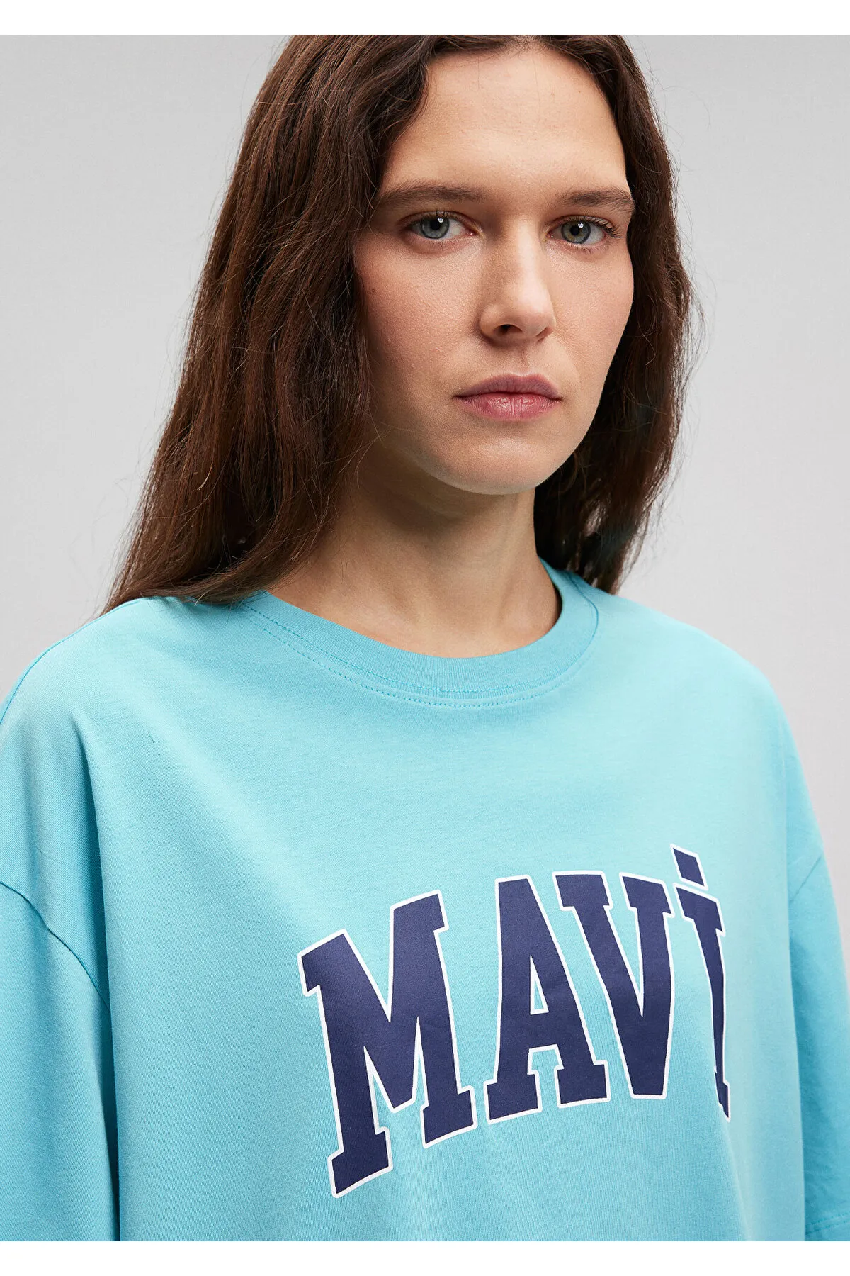 Mavi  Grünes T-Shirt mit Logo-Aufdruck Regular Fit / Regular Fit1600843-71463
