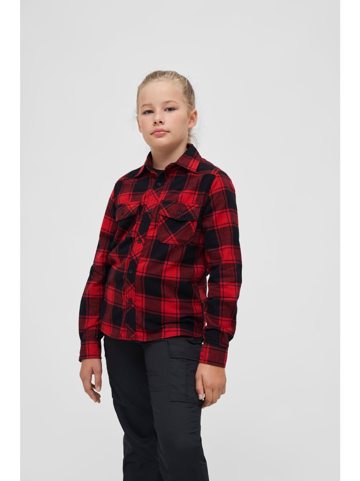 Brandit Brandit Hemden in red/black günstig kaufen