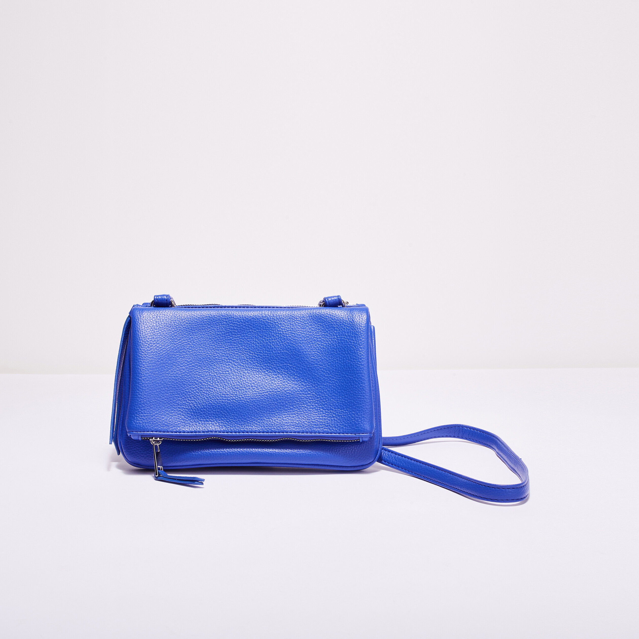 Sac avec bandoulière bleu electrique femme | Cache Cache