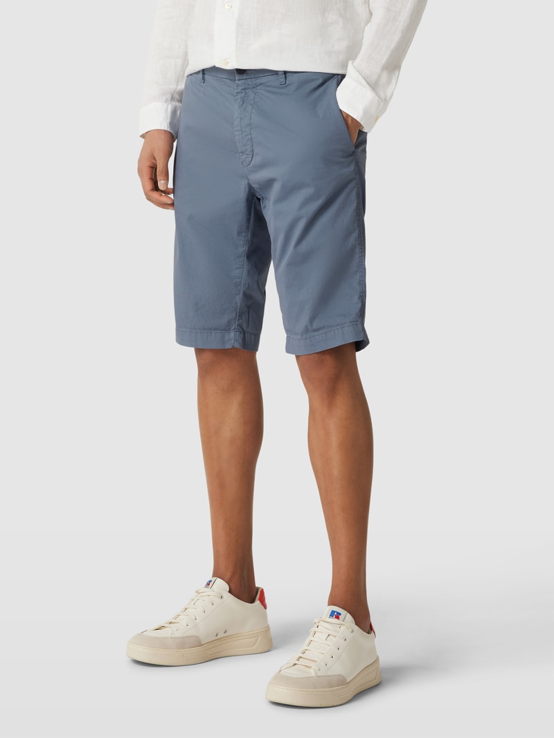 Bermudas mit Eingrifftaschen Modell 'London' in mittelgrau