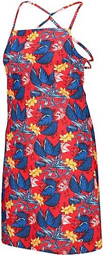 TOMMY-JEANS Damen Sommerkleid TJW PRINTED TIE BACK MINI DRESS