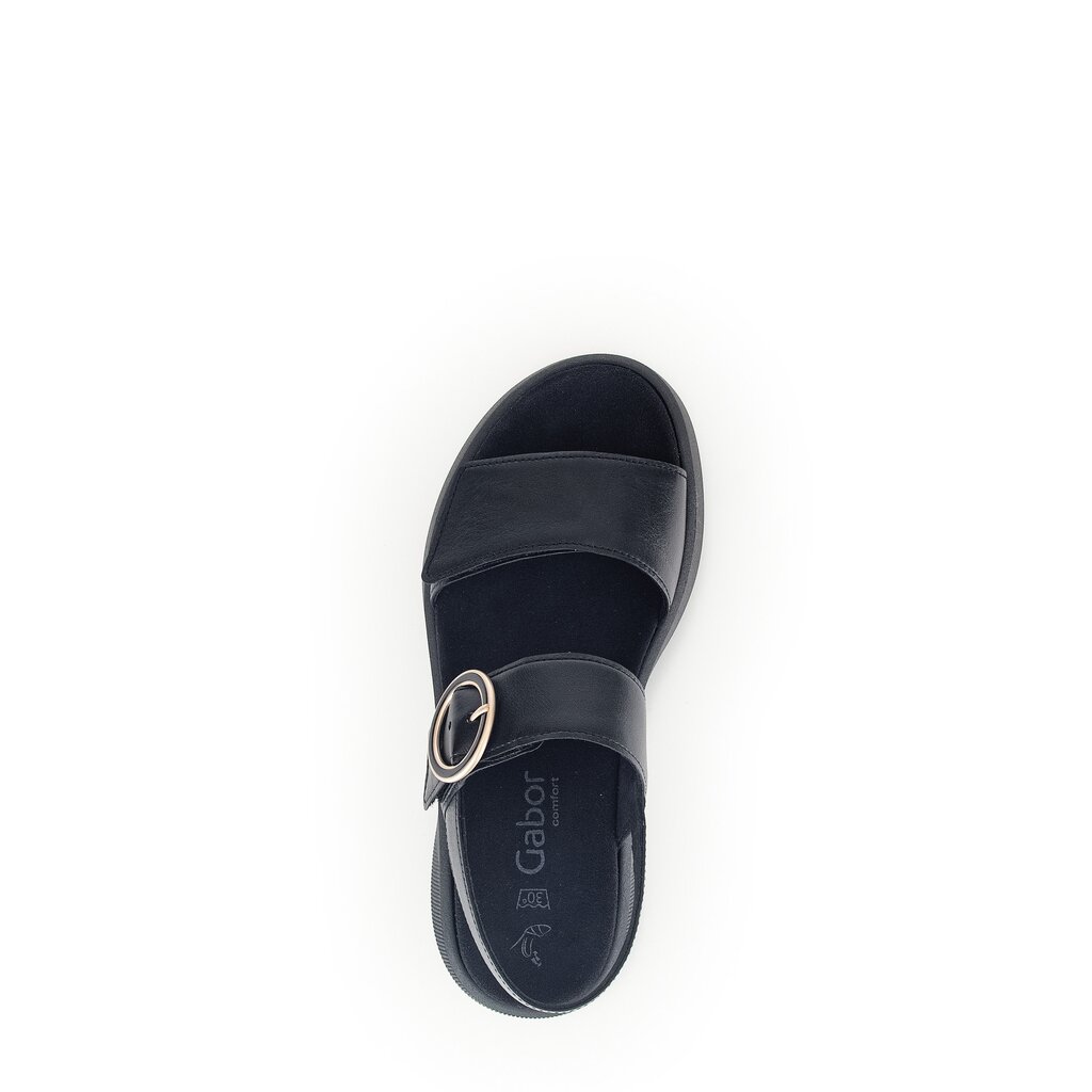 Gabor comfort Plateau Sandale schwarz