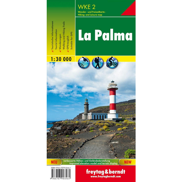 La Palma 1 : 30 000. Wander- und Freizeitkarte - Wanderkarte