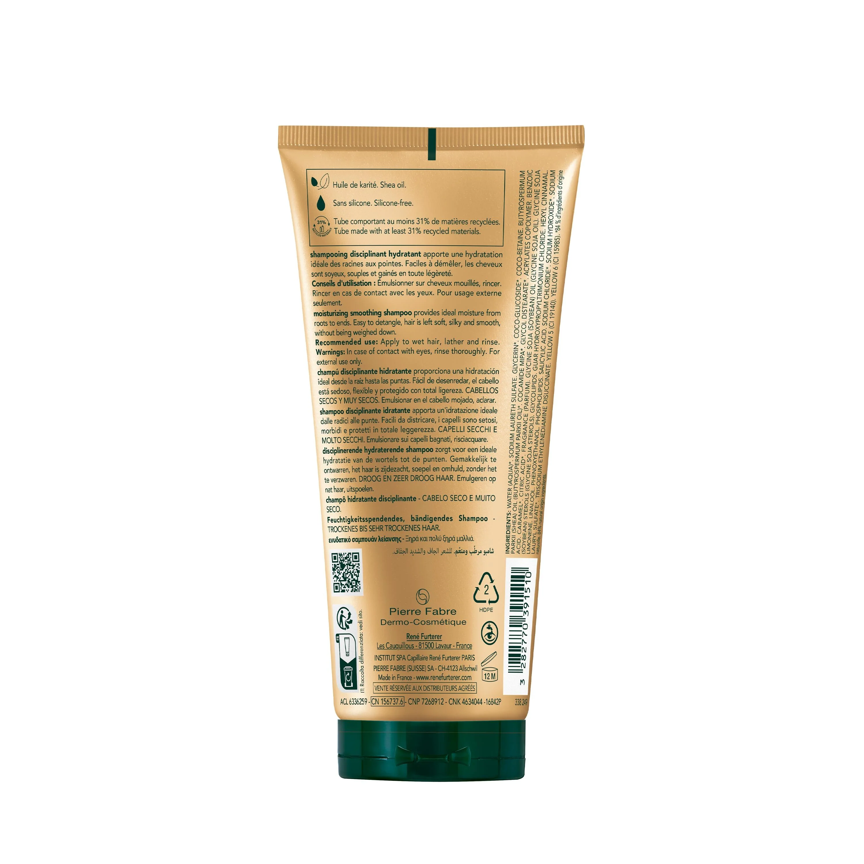 Karité Hydra Shampooing Disciplinant Hydratant - Delikatni šampon, Iluminirajući šampon