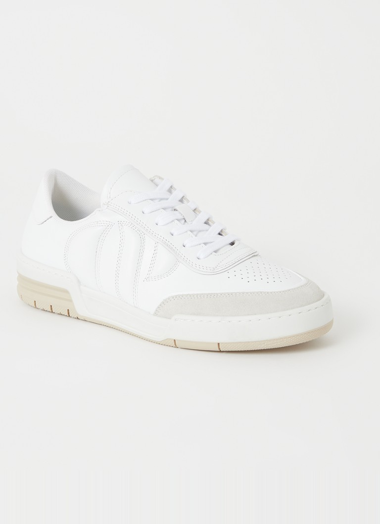 Pantofi din piele Claudie Pierlot cu detalii ante