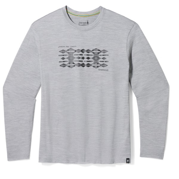 Smartwool - Colliding Clouds Graphic Long Sleeve Tee - Merinoshirt