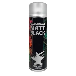 Colour Forge - Matt Black Spray (500ml)