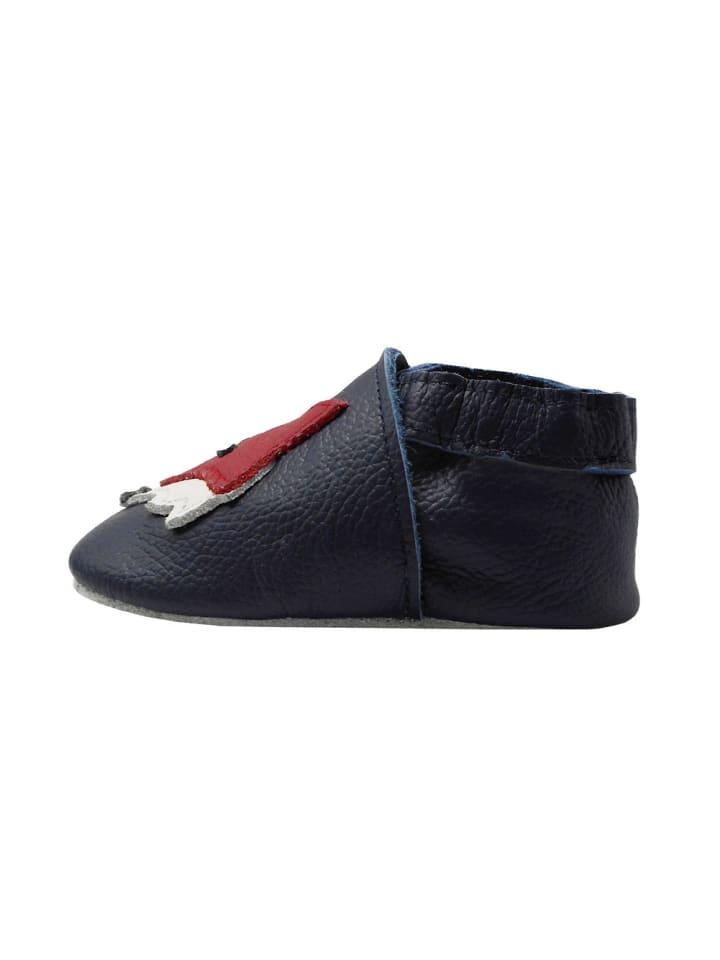Yalion Leder-Krabbelschuhe 