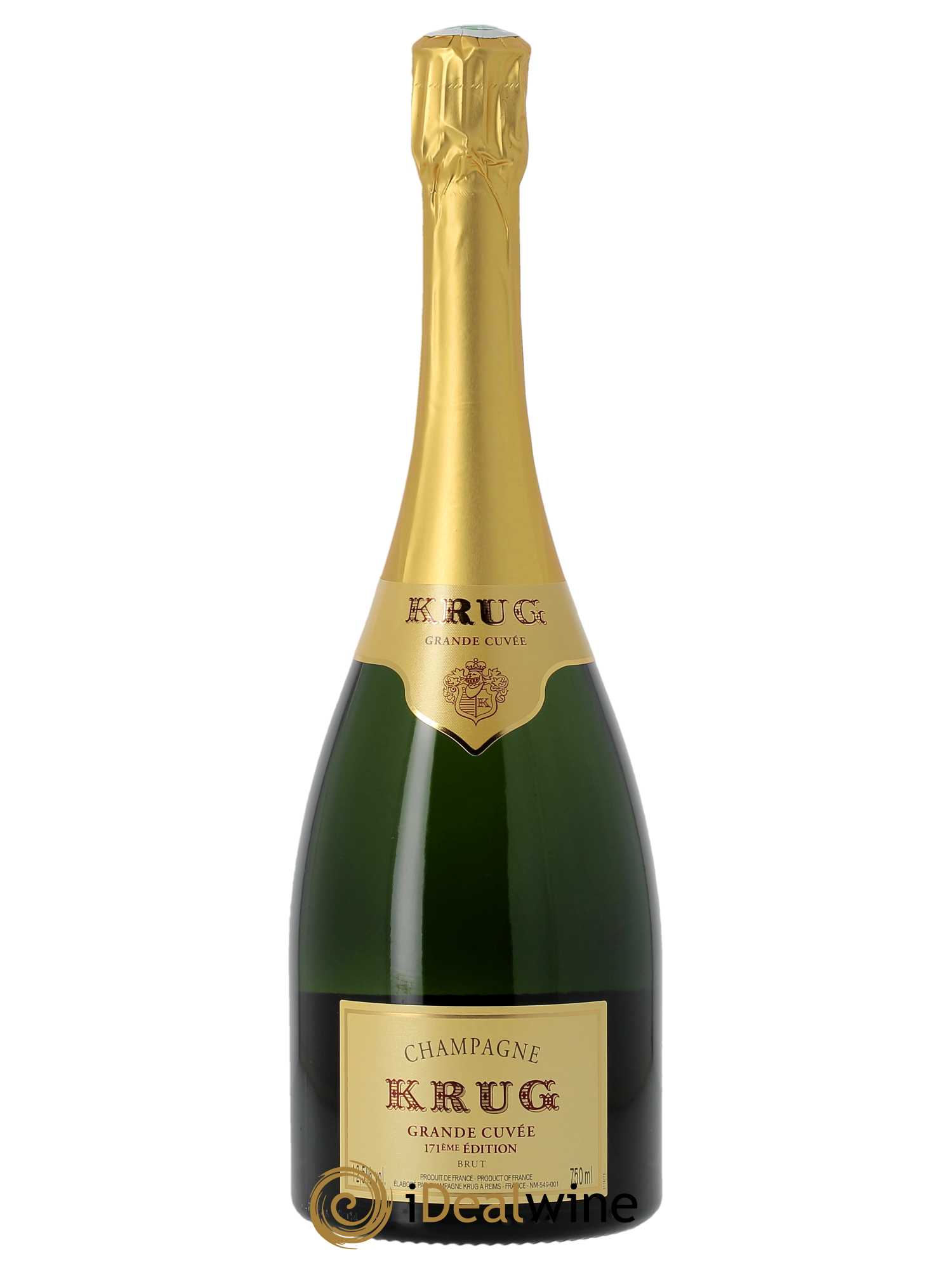 Grande Cuvée - 171ème édition Krug   - Lot de 1 Bouteille