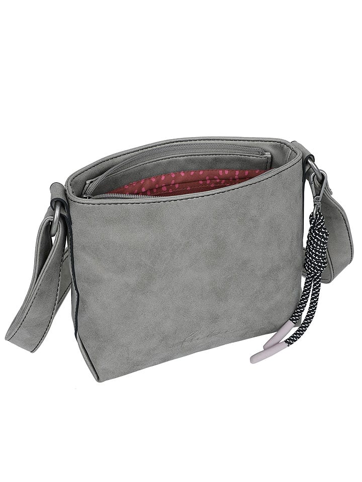 Fritzi aus Preußen Umhängetasche in Grau - (B)9 x (H)19 x (T)24 cm günstig kaufen onesize