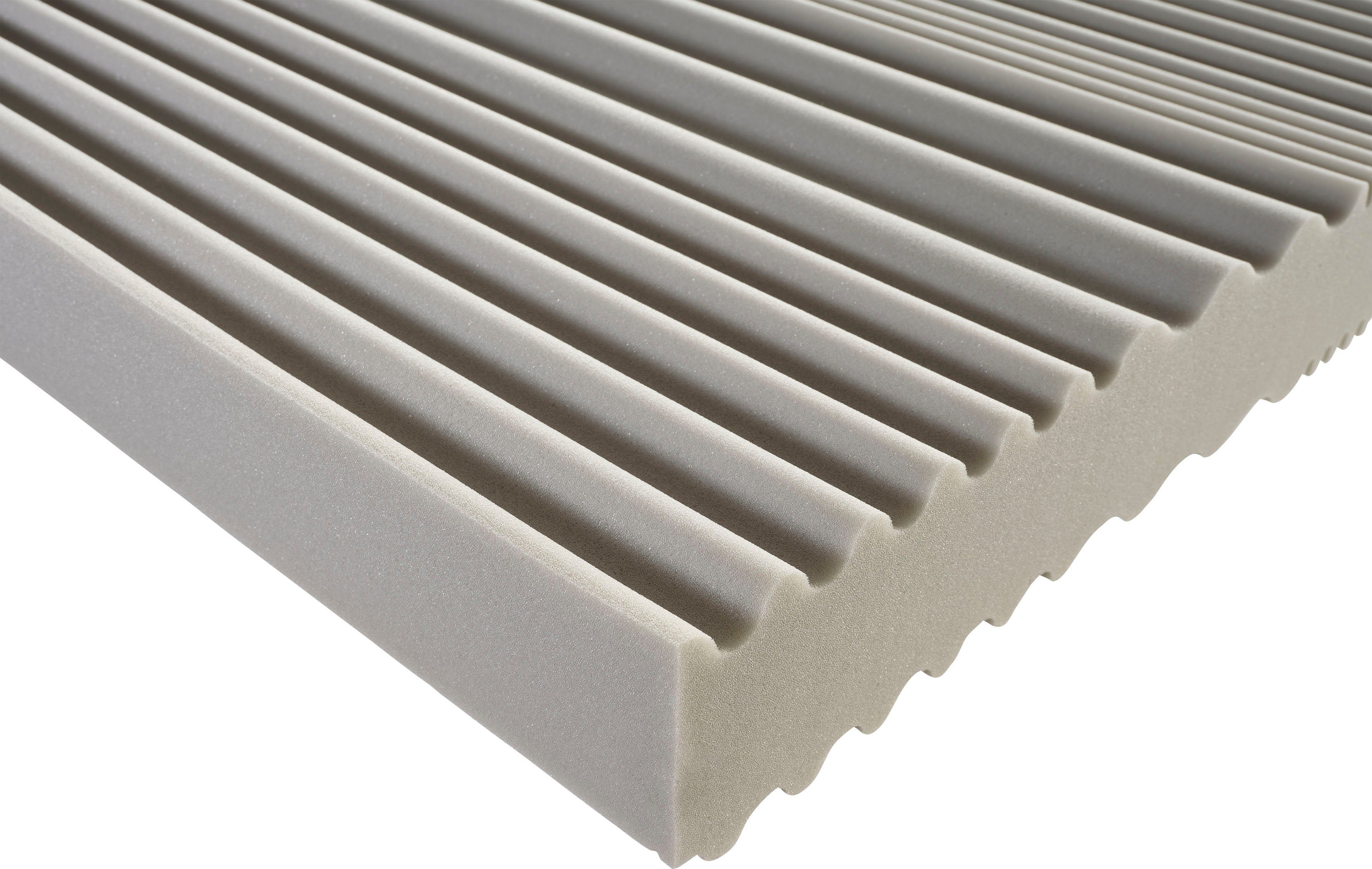 Komfortschaummatratze Mellbystrand, 7 Zonen Wendematratze mit hochwertigem waschbarem Bezug, Älgdröm, 18 cm hoch, ergonomische Matratze in 90x200 cm, 140x200 cm und weiteren Größen