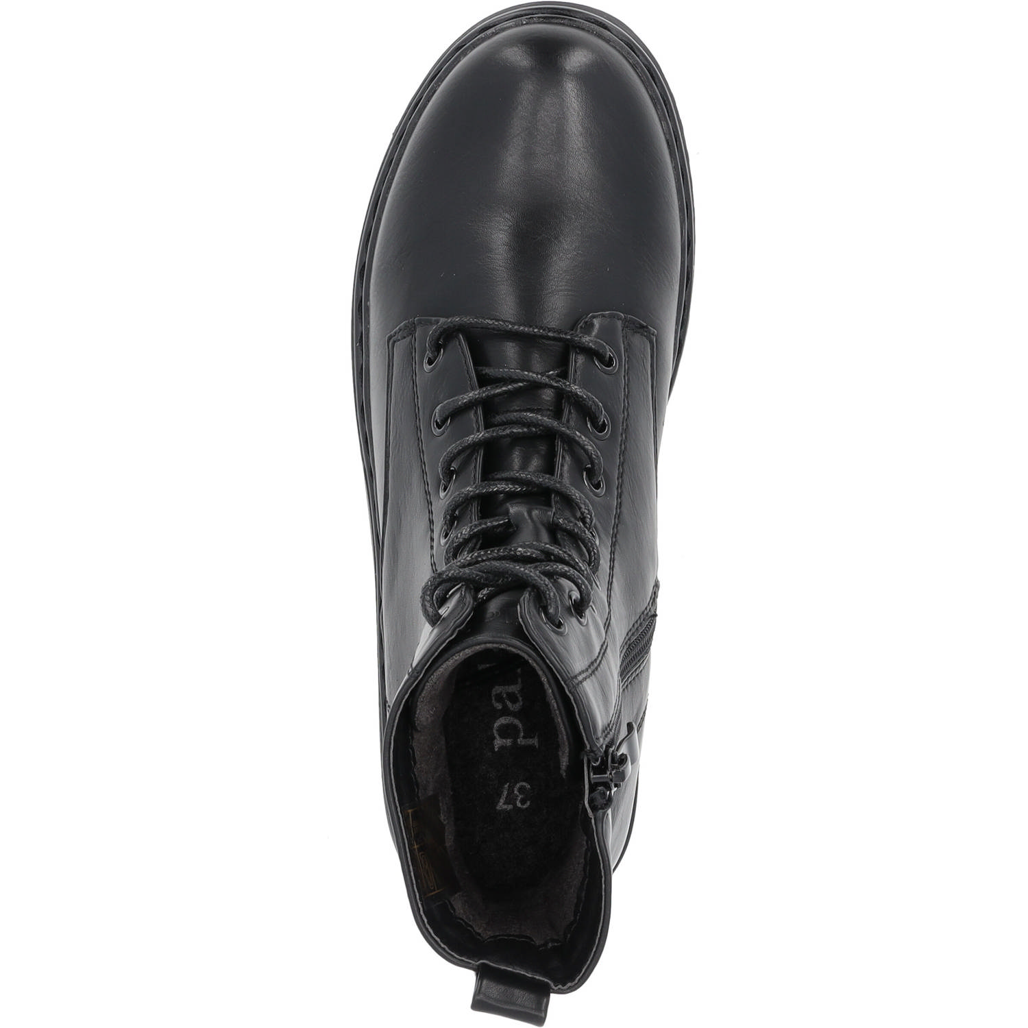 Palado Djerba, Schnürstiefel, Damen, Schwarz Matt