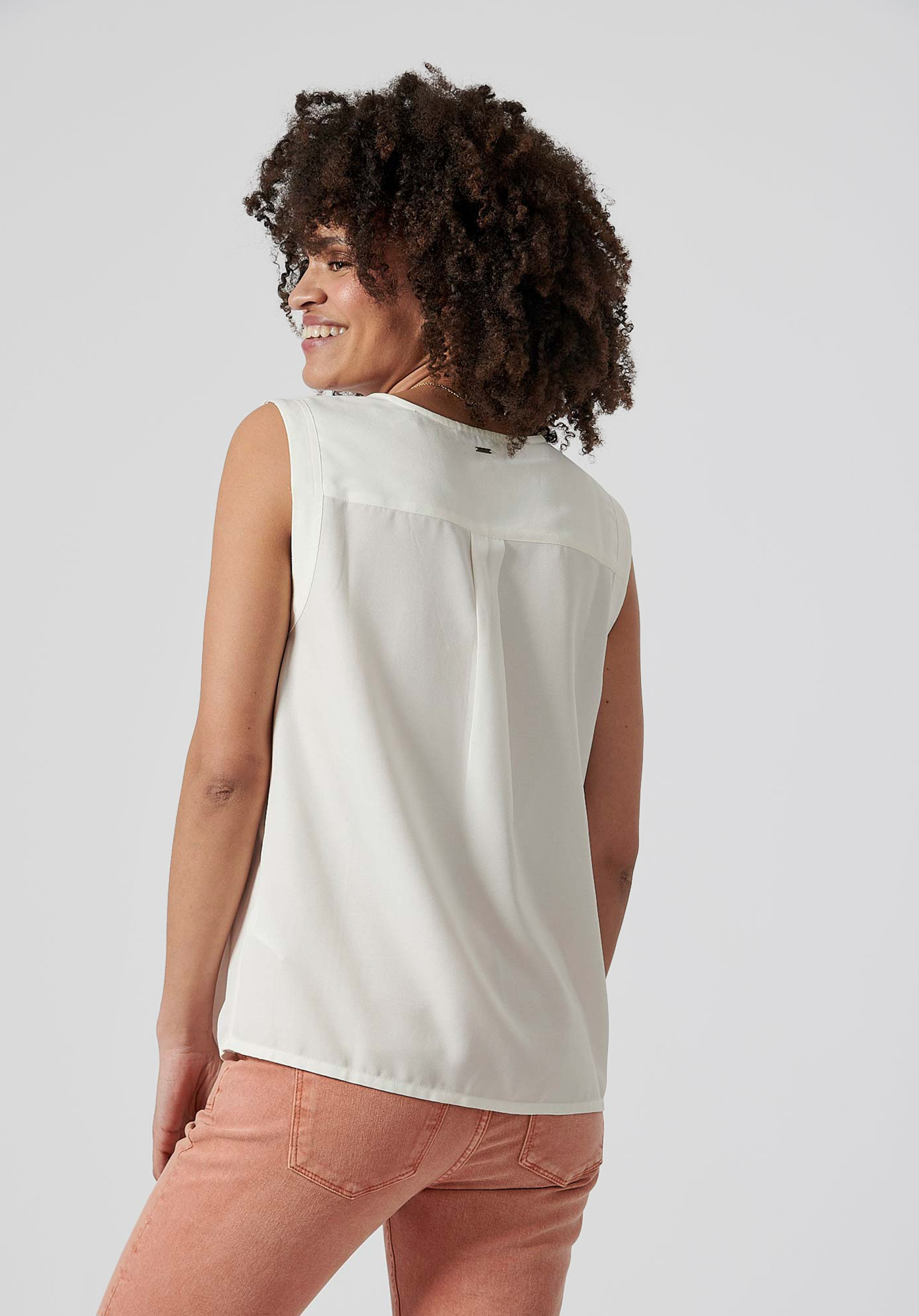 CELY   Blouse blanche femme