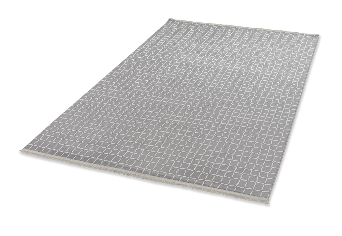 Schöner Wohnen Webteppich Magic silber 160 x 230 cm