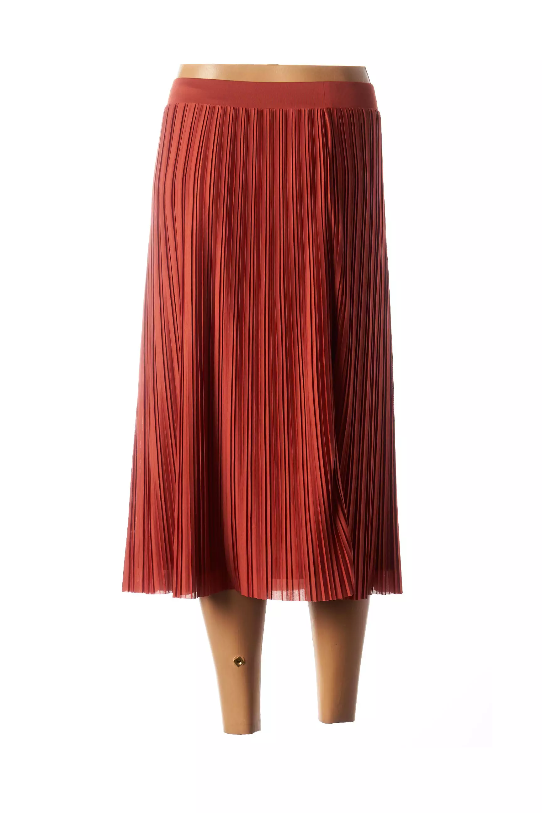 Concept K Jupes Mi Longues Femme couleur orange