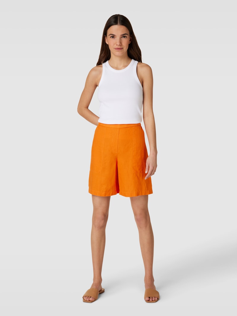 Bermuda mit Gesäßtasche in orange