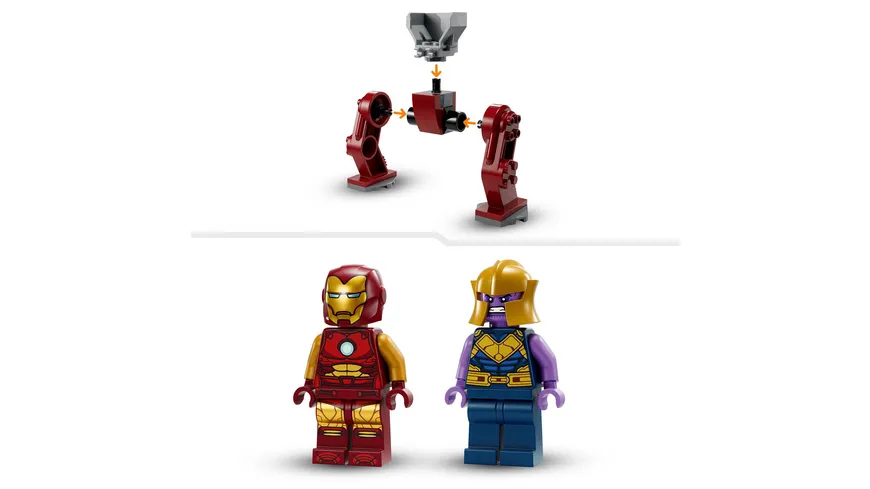 LEGO Marvel 76263 76263 Iron Man Hulkbuster vs. Thanos Set mit Actionfigur