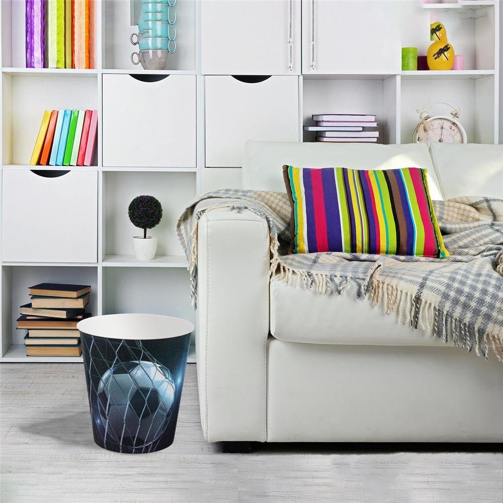 Idena Papierkorb Mülleimer mit Motiv 9 Liter, Abfalleimer, Bürokorb, für Kinderzimmer, Spielzimmer, Büro