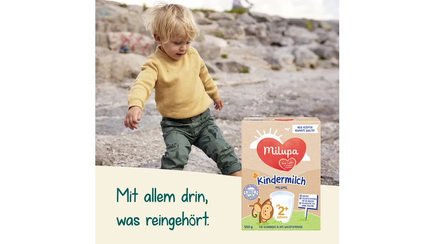Milupa Milumil Kindermilch 2+ ab 2 Jahren 550 g