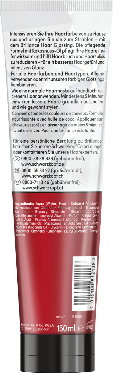 Farb-Glanzbehandlung Glossing Transparent, 150 ml