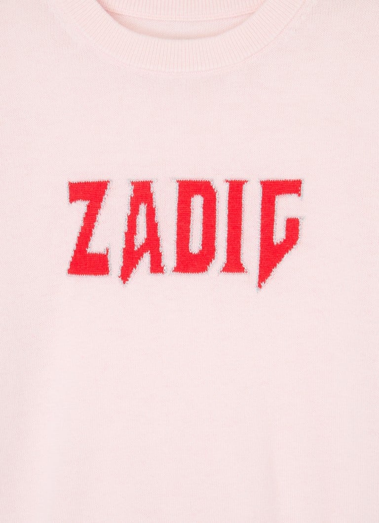 Suéter Zadig&Voltaire de malha fina em mistura de cashmere com lurex