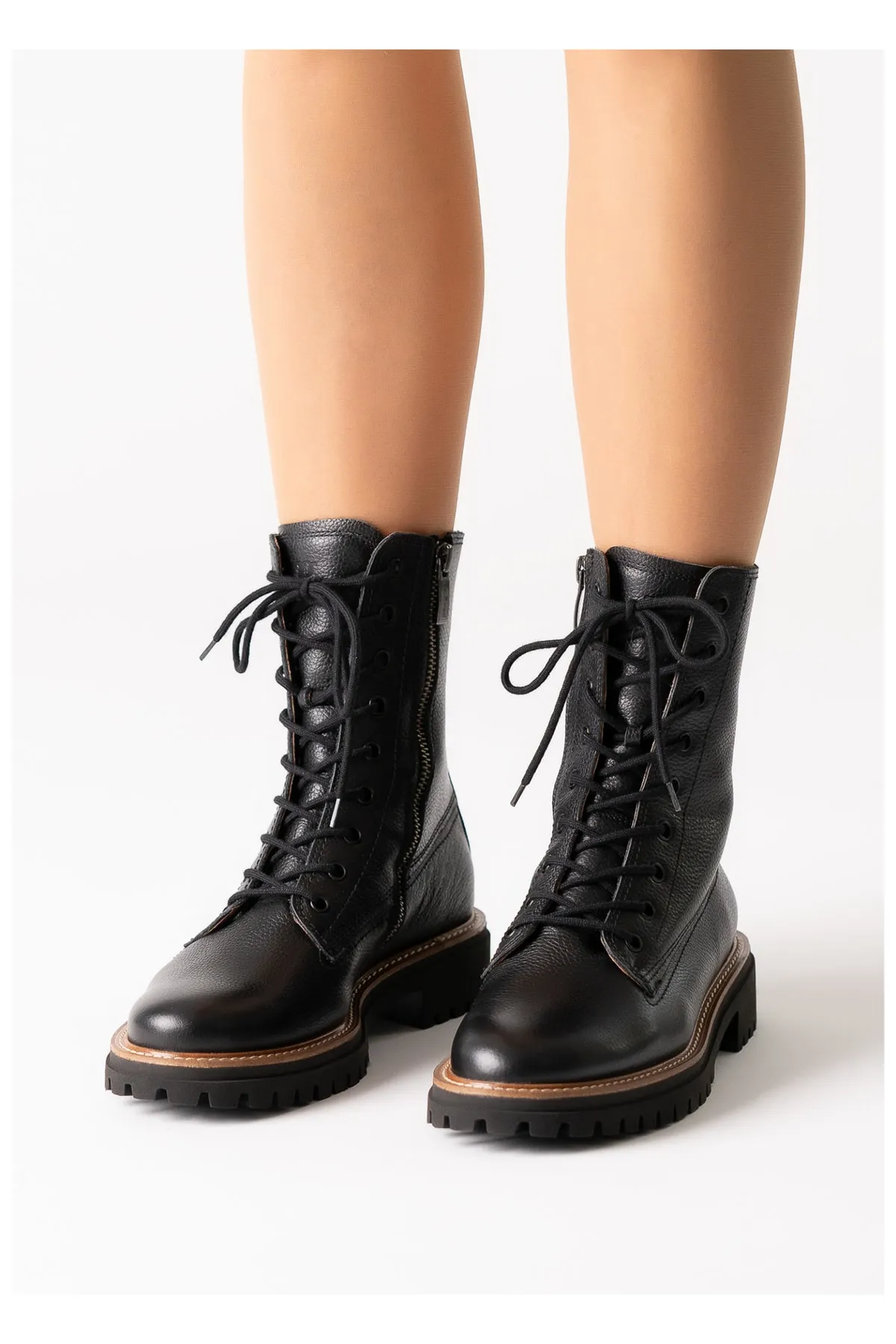 Paul Green  Stiefelette - Schwarz - Blockabsatz