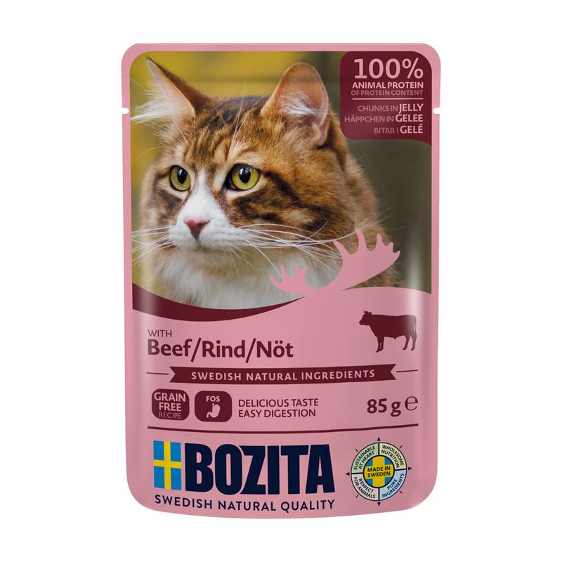 Probierpaket Bozita Häppchen in Gelee 12 x 85 g