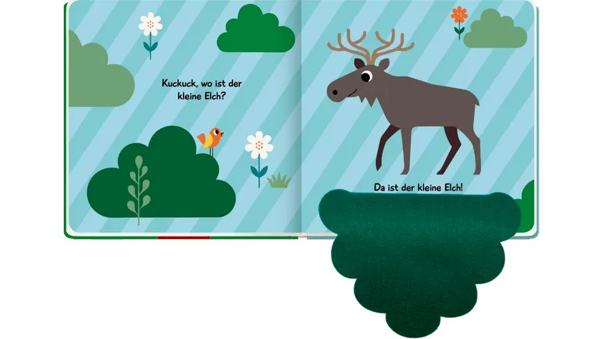 Coppenrath Verlag - Mein Filz-Fühlbuch - Kuckuck, kleiner Bär!
